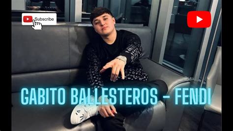 fendi frase|Gabito Ballesteros – Fendi Lyrics .